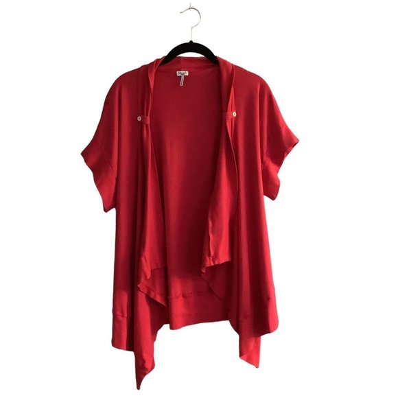 SPLENDID Bright Pink SUPER SOFT Open Flowy Cardigan- Size Medium - Picture 3 of 10